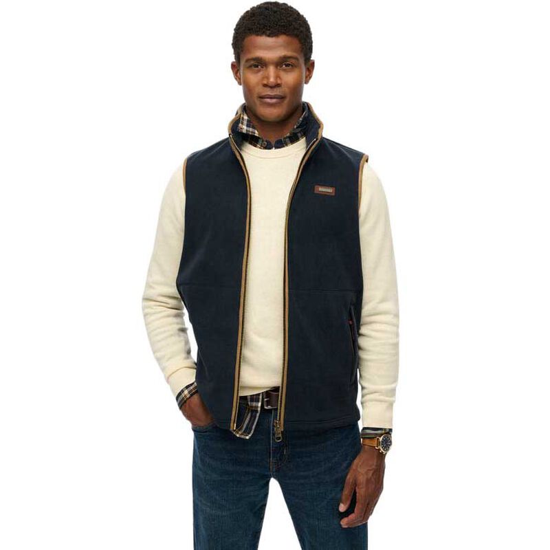 Superdry Estate Fleece Gilet image number 0
